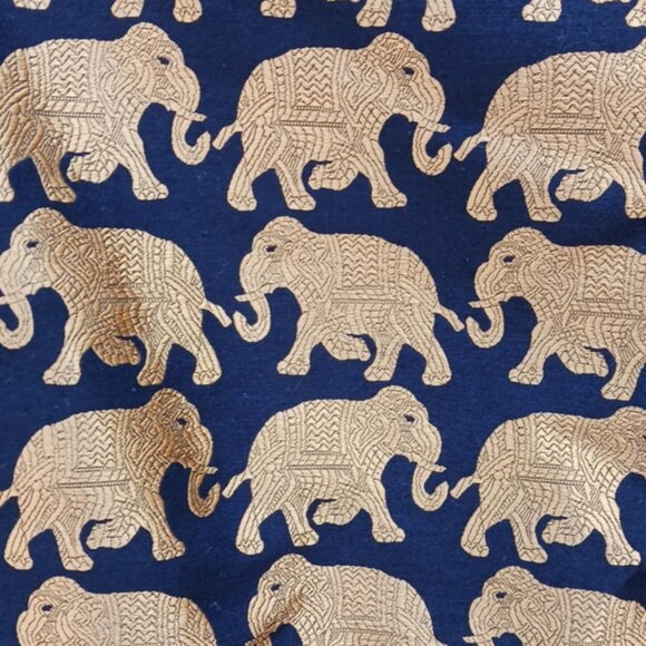 J Crew gold elephant mini skirt size 10 - Picture 3 of 5